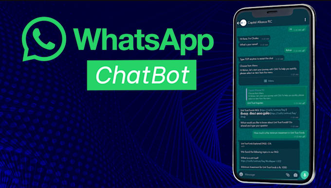 Gig Preview - Develop a whatsapp chatbot for your business