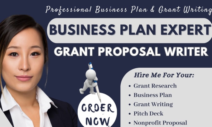 Gig Preview - Write business plan, grant writing, nonprofit proposal, research grant proposal