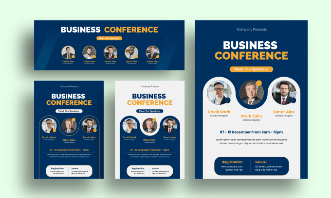 Bestseller - do a church flyer, event flyer or business conference flyer