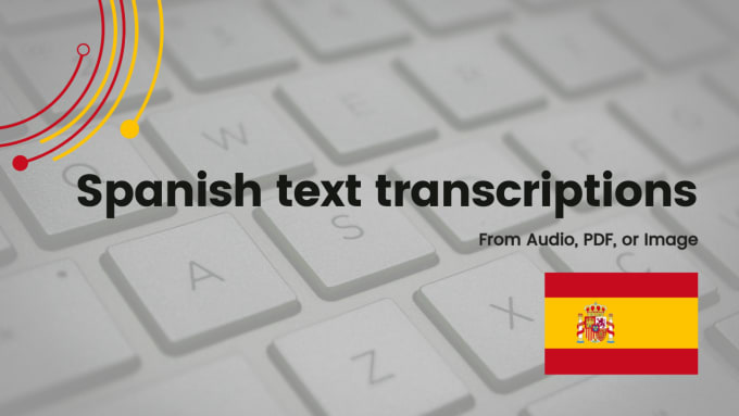 Gig Preview - Transcribe your spanish text