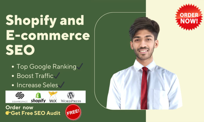 Gig Preview - Do advance shopify and ecommerce SEO for top ranking and increase sales