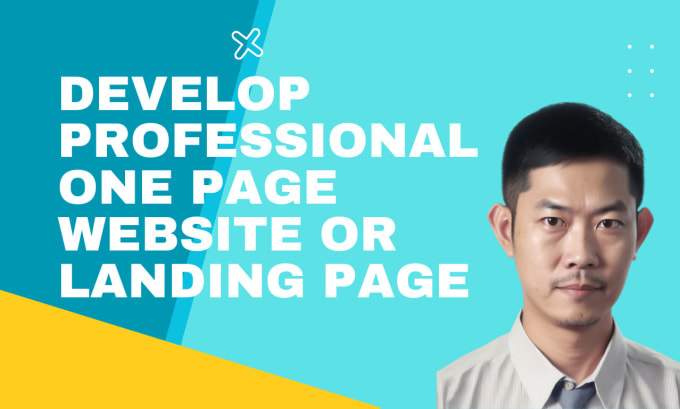 Gig Preview - Develop one page chinese website landing page with wordpress