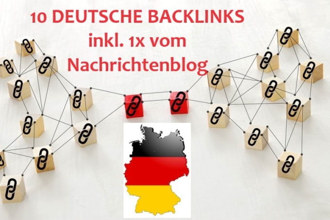 Gig Preview - Set for you 10 german backlinks incl 1 from german news blog