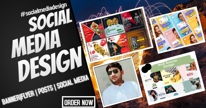 Gig Preview - Design attractive social media posts , banner , ads for instagram, facebook