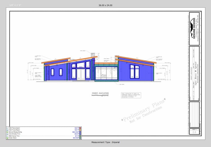 Gig Preview - Do material take off, quantity takeoff, and construction estimation