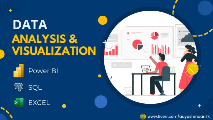 Gig Preview - Be your data analyst and dashboard visualization expert