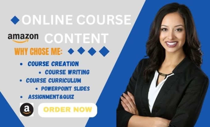 Gig Preview - Create online course, course content, course creation, course curriculum