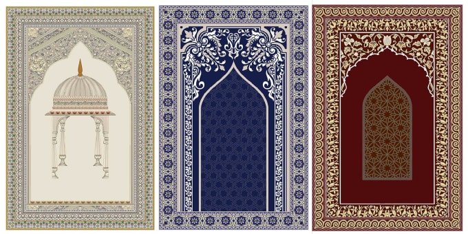 Gig Preview - Create prayer mat and prayer rug designs