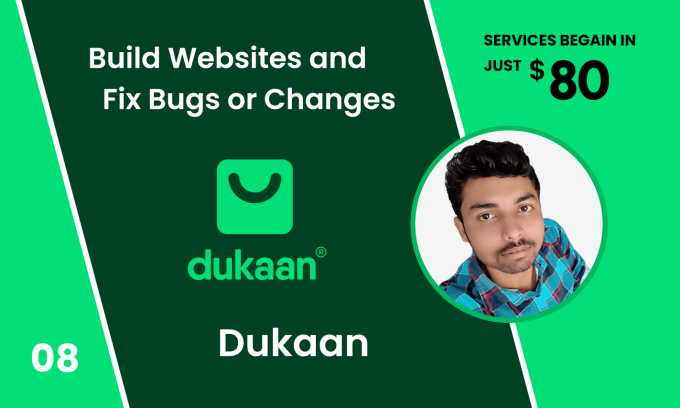 Gig Preview - Create online store with dukaan for ecommerce business