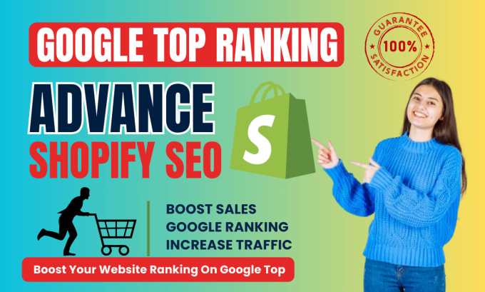 Gig Preview - Do advance shopify SEO for 1st page ranking on google