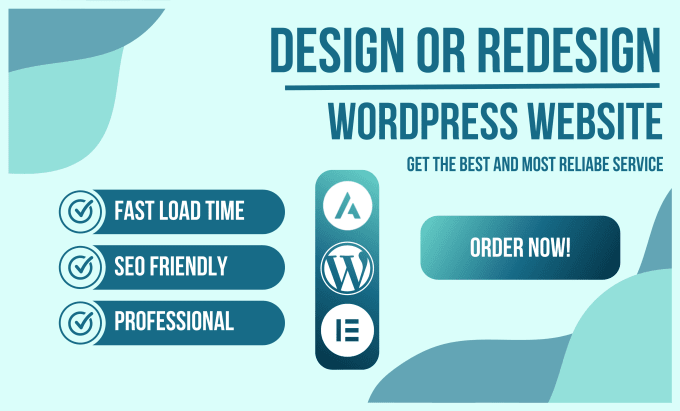 Bestseller - do design or redesign wordpress website