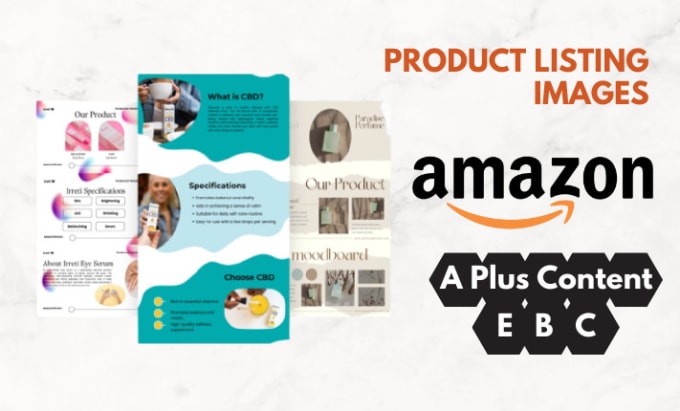 Gig Preview - Create an amazon product listing, infographic, ebc a plus content