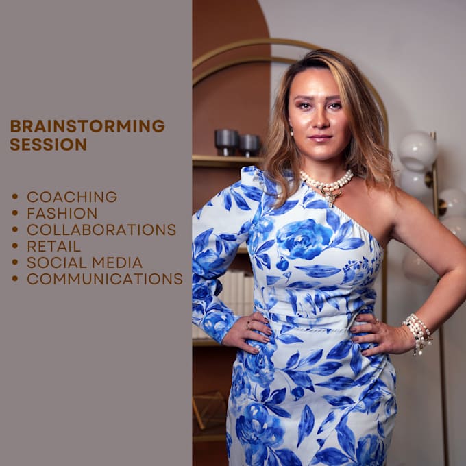 Gig Preview - Brainstorm ideas for your coaching, marketing, fashion, retail business