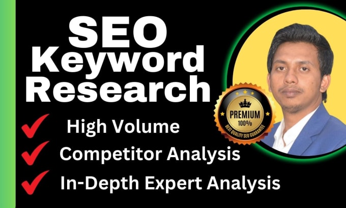 Gig Preview - Do SEO keyword research for your website