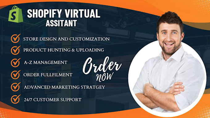 Gig Preview - Be your shopify virtual assistant