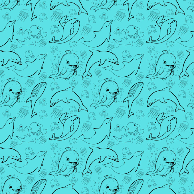 Gig Preview - Create beautiful seamless pattern design for any surface