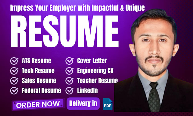 Gig Preview - Upgrade your senior, director, vp, or executive resume, cover letter, linkedin