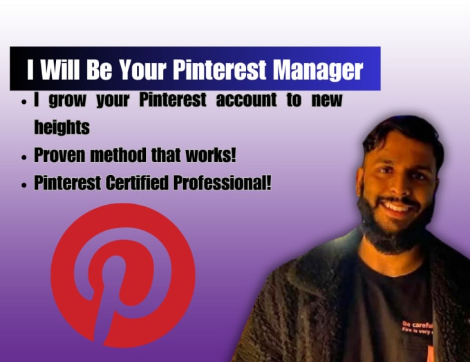 Gig Preview - Be your monthly pinterest social media manager