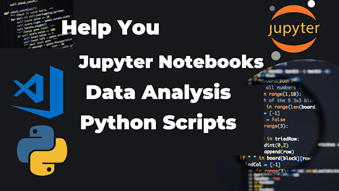 Gig Preview - Do data analytics, python script science with jupyter notebooks in python