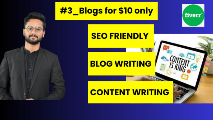 Gig Preview - Do SEO blog post writing, article writing, copywriting, website content writing