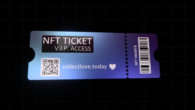 Gig Preview - Create high quality nft membership card or ticket or pass