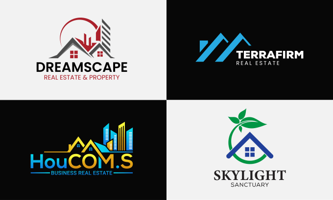 Gig Preview - Develop real estate, property, and construction business logo design