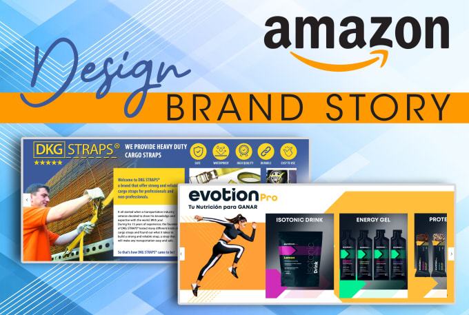 Gig Preview - Design professional amazon brand story