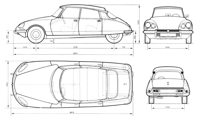 Gig Preview - Draw anything 2d cad blocks in autocad