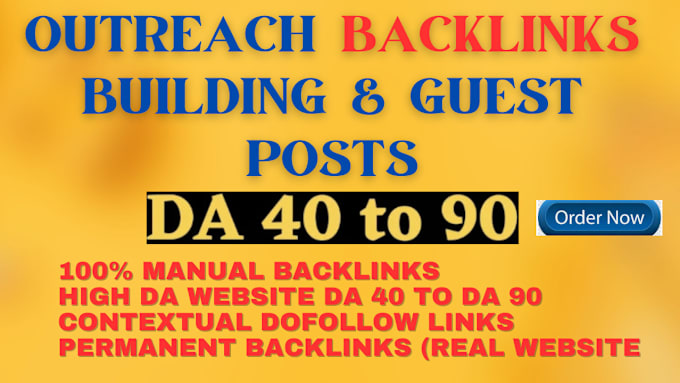 Gig Preview - Write and publish high da guest post SEO dofollow high authority backlinks