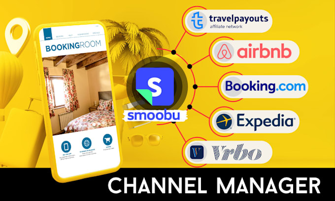 Gig Preview - Do vacation rental, hotel booking website and listing property on airbnb, smoobu