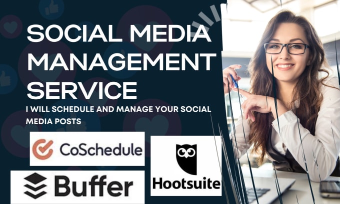 Gig Preview - Manage and schedule your social media posts through buffer hootsuite coschedule