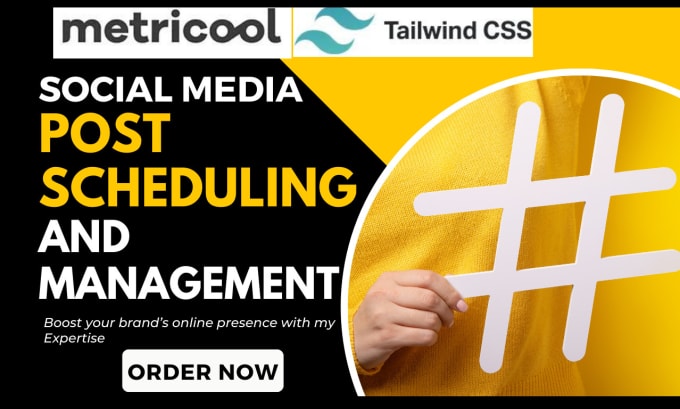 Gig Preview - Professionally schedule your social media posts via metricool later tailwind