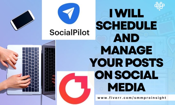 Bestseller - manage, schedule your posts on social media accounts via social pilot, crowdfire