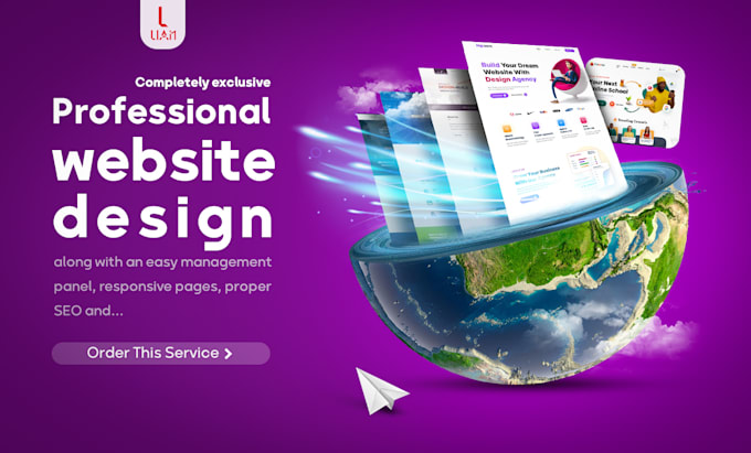 Gig Preview - Design a professional website using wordpress