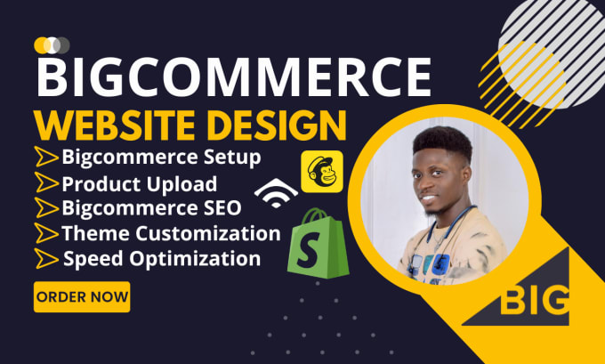 Gig Preview - Design or redesign bigcommerce website, bigcommerce store and do bigcommerce seo