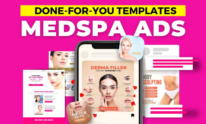 Gig Preview - Send you my best performing medspa facebook ads