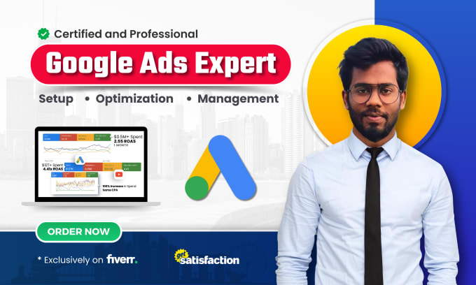 Gig Preview - Optimize profitable google ads campaigns for maximum ROI and lead generation