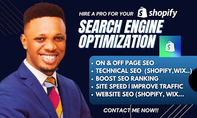 Gig Preview - Boost shopify speed, traffic, sales with expert SEO optimization