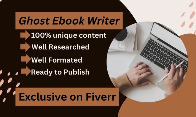 Gig Preview - Be your nonfiction ebook writer, ghostwriter or book writer