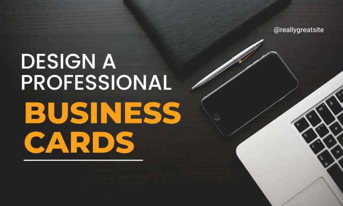 Gig Preview - Provide professional business card design services