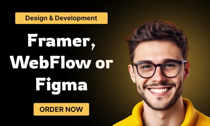 Gig Preview - Create stunning websites using webflow, figma, or framer