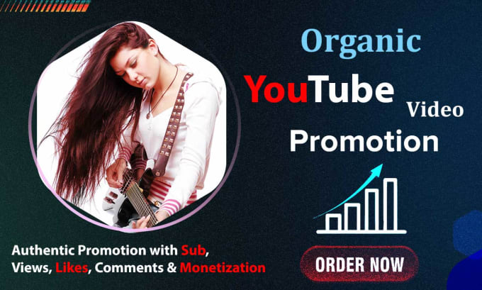 Gig Preview - Organically do youtube video promotion to make viral