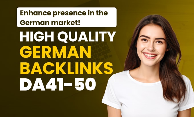 Gig Preview - Create high authority german guest post backlinks