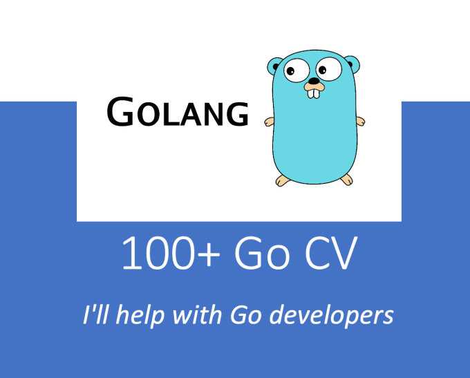 Gig Preview - Find 100 go developers with emails within 1 week