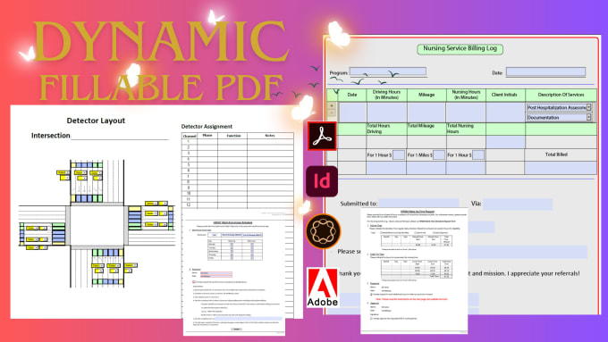 Gig Preview - Create a dynamic fillable PDF form using adobe livecycle