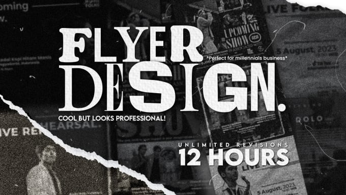 Gig Preview - Design a professional flyers and poster in 12 hours