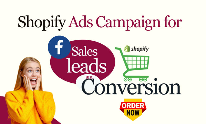 Gig Preview - Fb meta facebook ads sales campaign for your shopify store