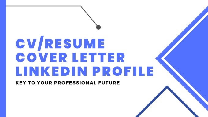 Gig Preview - Review and improve your cv, cover letter and linkedin profile