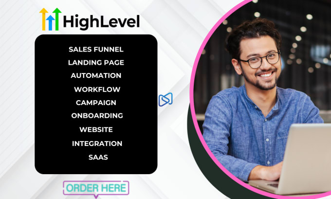 Gig Preview - Gohighlevel sales funnel gohighlevel landing page gohighlevel website rei reply