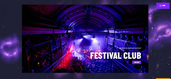 Bestseller - design festival, nightclub, music, concert and podcast website for artist and dj